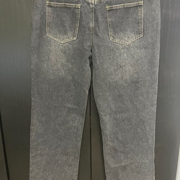 ✨ Edikted Studded Black Denim Jeans – Size Medium ✨NWOT - Picture 5 of 11